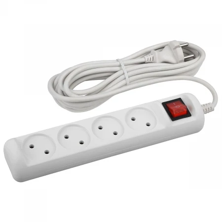 Удлинитель ЭРА 4гн 5м б/з U-4s-5m-2x1 Б0044054