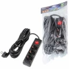 Удлинитель Uniel Ultra 3гн х 7м с/з S-GCU3-7B Black UL-00010020