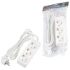 Удлинитель Uniel Ultra 3гн х 2м с/з S-GCU3-2 White UL-00010000
