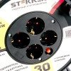 Удлинитель на катушке Feron Stekker Standart 4 гнезда с/з ПВСбм 3*1 30м STD01-40-30 49390 Удлинитель на катушке Feron Stekker Standart 4 гнезда с/з ПВСбм 3*1 30м STD01-40-30 49390