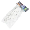 Удлинитель Uniel Ultra 3гн х 1,5м б/з S-CU3-1,5 White UL-00009979