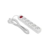 Удлинитель STANDARD 5 гнезд, 3м, 3х1,0мм², с/з, с выключателем, белый REXANT 13-4032 Удлинитель STANDARD 5 гнезд, 3м, 3х1,0мм², с/з, с выключателем, белый REXANT 13-4032