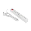 Удлинитель STANDARD 5 гнезд, 3м, 3х1,0мм², с/з, с выключателем, 2 USB, белый REXANT 13-4035 Удлинитель STANDARD 5 гнезд, 3м, 3х1,0мм², с/з, с выключателем, 2 USB, белый REXANT 13-4035