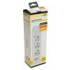Удлинитель 3-местный c/з 3x1 мм2, 3 м, 250В, 10А, 2USB+1Type-C 2,4А, серия Home plus, белый STEKKER HM08-33-02 49977 Удлинитель 3-местный c/з 3x1 мм2, 3 м, 250В, 10А, 2USB+1Type-C 2,4А, серия Home plus, белый STEKKER HM08-33-02 49977