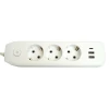 Удлинитель 3-местный c/з 3x1 мм2, 3 м, 250В, 10А, 2USB+1Type-C 2,4А, серия Home plus, белый STEKKER HM08-33-02 49977 Удлинитель 3-местный c/з 3x1 мм2, 3 м, 250В, 10А, 2USB+1Type-C 2,4А, серия Home plus, белый STEKKER HM08-33-02 49977