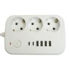 Удлинитель 3-местный c/з 3x1 мм2, 1,8 м, 250В, 10А, 4USB+2Type-C 2,4А, серия Home plus, белый STEKKER HM09-36-02 49972 Удлинитель 3-местный c/з 3x1 мм2, 1,8 м, 250В, 10А, 4USB+2Type-C 2,4А, серия Home plus, белый STEKKER HM09-36-02 49972