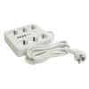 Удлинитель 6-местный c/з 3x1 мм2, 3 м, 250В, 10А, 4USB+2Type-C 2,4А, серия Home plus, белый STEKKER HM09-66-02 49982 Удлинитель 6-местный c/з 3x1 мм2, 3 м, 250В, 10А, 4USB+2Type-C 2,4А, серия Home plus, белый STEKKER HM09-66-02 49982