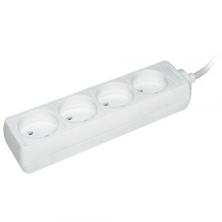 Удлинитель У4 4 места 2P/5м 2х0,75мм2 10А/250В IEK WYP10-06-04-05-N
