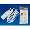 Удлинитель Uniel 3гн х 2м с/з Standard S-GCD3-2B 02920 Удлинитель Uniel 3гн х 2м с/з Standard S-GCD3-2B 02920