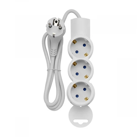 Удлинитель Duwi 3гн 1м с/з 32072 2