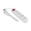 Удлинитель STANDARD 3 гнезда, 1,5м, 3х1,0мм², с/з, с выключателем, 2 USB, белый REXANT 13-4015 Удлинитель STANDARD 3 гнезда, 1,5м, 3х1,0мм², с/з, с выключателем, 2 USB, белый REXANT 13-4015