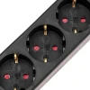 Удлинитель STANDARD 3 гнезда, 1,5м, 3х1,0мм², с/з, с выключателем, 2 USB, черный REXANT 13-4021 Удлинитель STANDARD 3 гнезда, 1,5м, 3х1,0мм², с/з, с выключателем, 2 USB, черный REXANT 13-4021