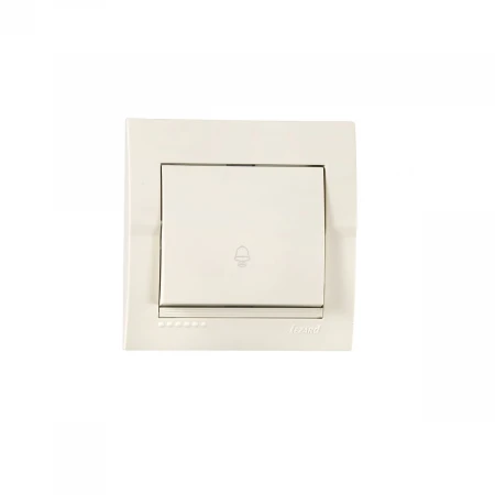 Кнопка звонка Lezard Deriy кремовый 702-0303-103