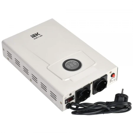 Стабилизатор напряжения настенный SLIM 2кВА IEK IVS22-1-002-09