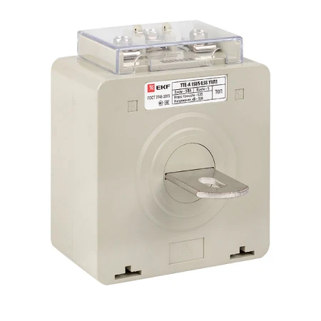 Трансформатор тока ТТЕ-A-150/5А с клеммой напряжения класс точности 0,5S EKF PROxima tte-S-150-0.5S