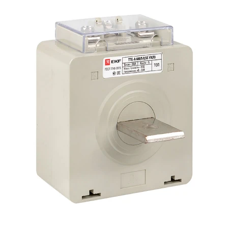 Трансформатор тока ТТЕ-A-600/5А с клеммой напряжения класс точности 0,5S EKF PROxima tte-S-600-0.5S