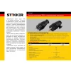 Вилка угловая Stekker Одри RPG16-21-442 32749 Вилка угловая Stekker Одри RPG16-21-442 32749