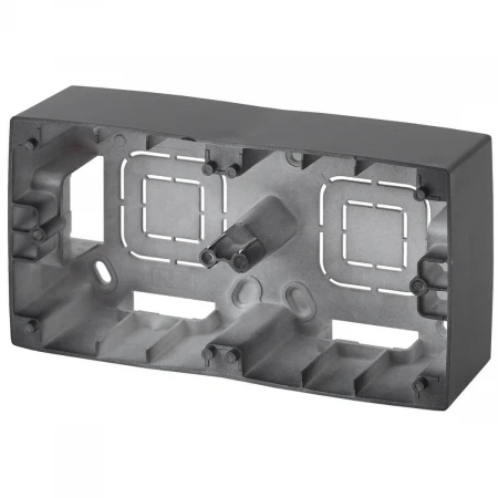 Коробка для накладного монтажа 2-постовая ЭРА 12 12-6102-05 Б0043174