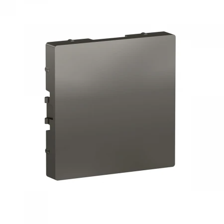 Заглушка Systeme Electric AtlasDesign сталь ATN000909