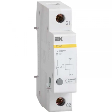 Расцепитель независимый РН47 новая серия на DIN-рейку IEK MVA01D-RN
