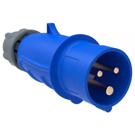 MAGNUM Вилка переносная ССИ-023 32А-6ч/200-250В 2P+PE IP44 IEK PSN01-032-3