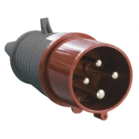 Вилка переносная ССИ-024 3Р+РЕ 32А 380-415В IP44 IEK PSR02-032-4