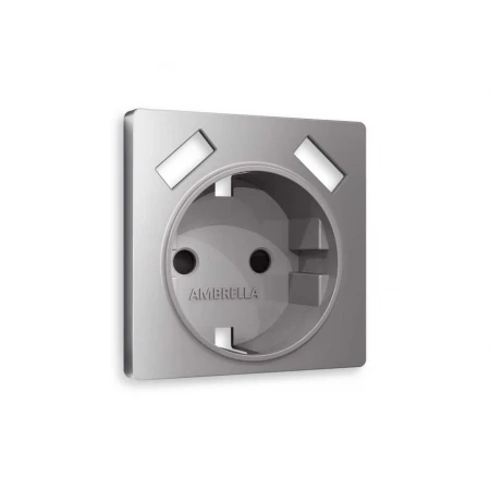 Лицевая панель розетки AMBRELLA VOLT AP5090