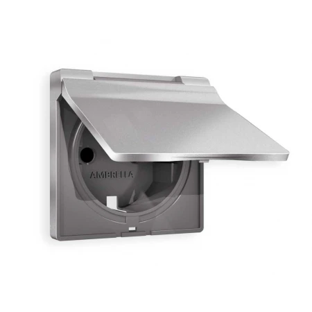 Лицевая панель розетки AMBRELLA VOLT AP5080