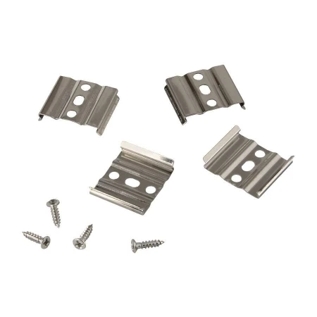 Скоба крепления с шурупом для профиля General GAL-6-24-С-IP20 10шт в уп.