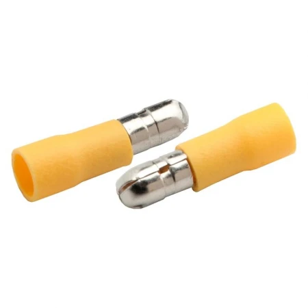 Разъем РшИп General 5,5-6-4 (штекерный) "папа" GRPP-5,5-25-50 Желтый, 50 штук