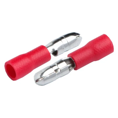 Разъем General РшИп 1,25-5-4 (штекерный) "папа" GRPP-1,25-21 Красный, 100 штук