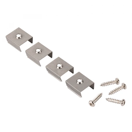 Скоба крепления с шурупом для профиля General GAL-6-155-С-IP20 10шт в уп.