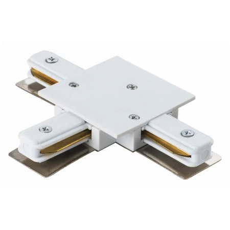 Коннектор для встраиваемого шинопровода Т- образный General G-1-TTT-I-IP20-W 1-фазный белый