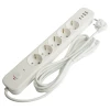 Сетевой фильтр 5-местный с/з STEKKER 3x1мм2, 3 м, 250В, 16А, 2 USB-A+2 Type-C 3, серия Nova, белый Сетевой фильтр 5-местный с/з STEKKER 3x1мм2, 3 м, 250В, 16А, 2 USB-A+2 Type-C 3, серия Nova, белый