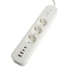 Сетевой фильтр 3-местный с/з STEKKER 3x1мм2, 1,8 м, 250В, 16А, 2 USB-A+2 Type-C, серия Nova, белый Сетевой фильтр 3-местный с/з STEKKER 3x1мм2, 1,8 м, 250В, 16А, 2 USB-A+2 Type-C, серия Nova, белый