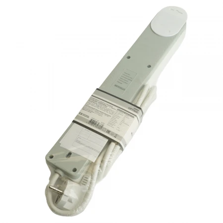 Сетевой фильтр 6-местный с/з STEKKER HM20-61-053x1мм2, 5 м, серия Optima, белый