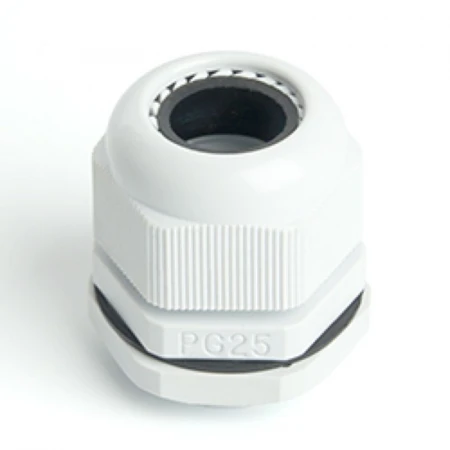 Сальник PG25 диаметр проводника 16-21 мм STEKKER, IP54, серый (DIY упаковка 2 шт) (без мембраны)