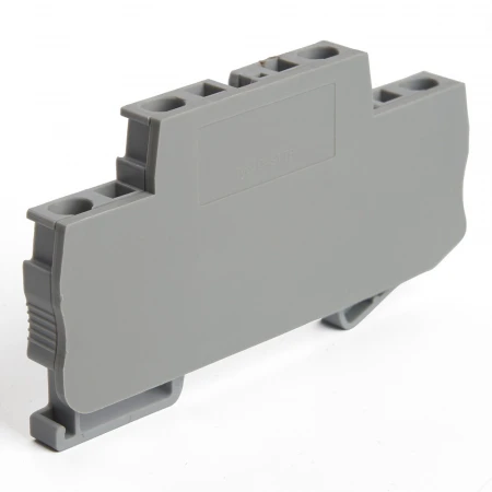 LD563-1-40 Торцевая заглушка для ЗНИ LD555 4 мм² (JXB ST 4), серый STEKKER
