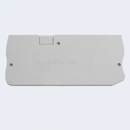 Торцевая заглушка для ЗНИ LD573 4 мм² (JXB PT 4), серый, LD582-1-40