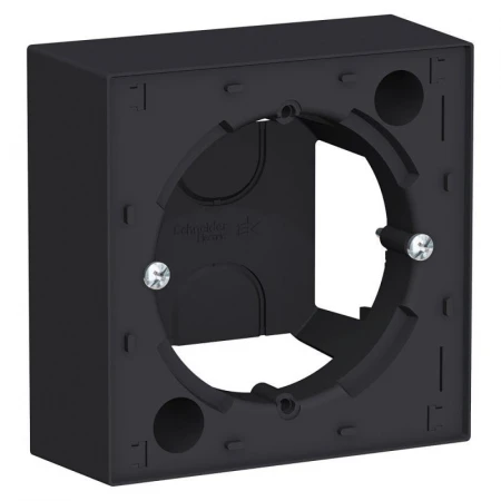 Коробка для наружного монтажа Systeme Electric AtlasDesign карбон ATN001000