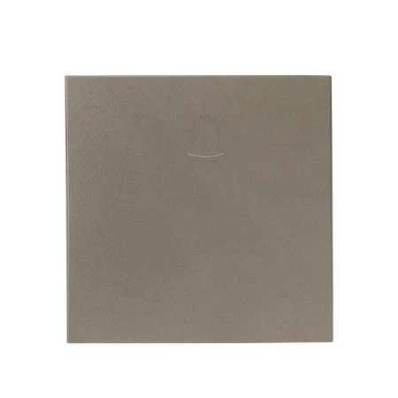 Валенсия лицевая панель кнопки звонка 10А кашемир EKF PROxima ESV10-L-026-40