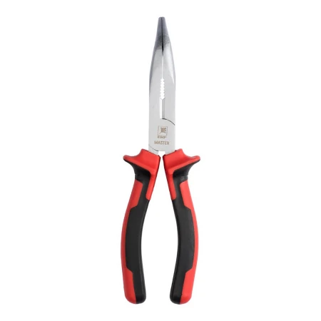 Длинногубцы изогнутые Master 200 мм EKF Basic dgi-200-mas
