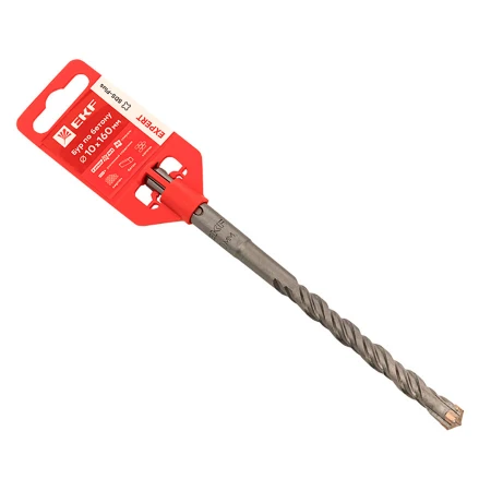 Бур по бетону SDS-plus 10х160 мм (4 резца) (4S спираль) EKF Expert db-10-160-4x4