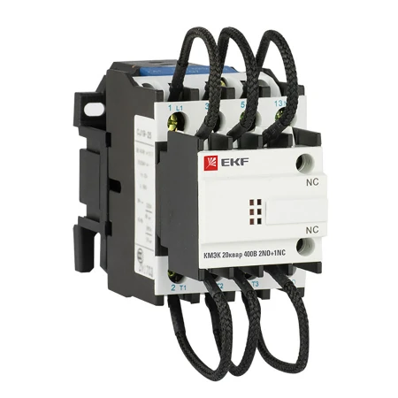 Контактор для конденсатора КМЭК 20квар 400В 1NО+1NC EKF PROxima ctrk-s-43-20-400