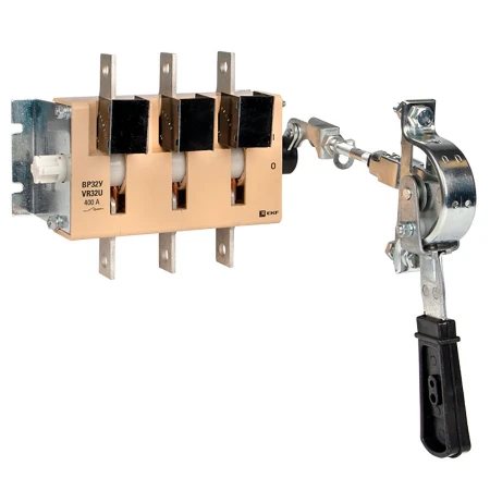 ВР32У-37A31240-R 400А, 1 направ. с д/г камерами, с передней смещённой рукояткой EKF MAXima uvr32-37a31240-r