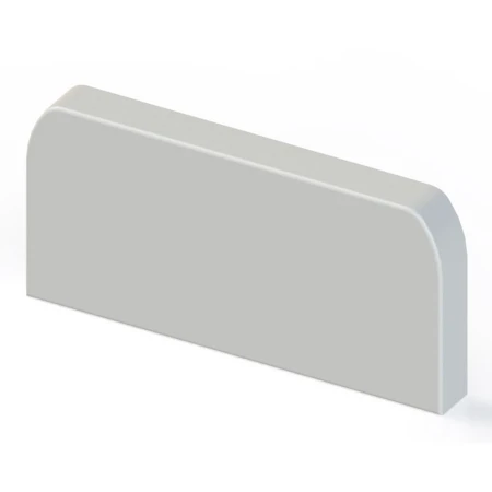 Заглушка (105х50) (2 шт) белый EKF C-Line ecw-105-50x2