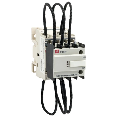 Контактор для конденсатора КМЭК 12,5квар 400В 1NО+1NC EKF PROxima ctrk-s-25-12,5-400