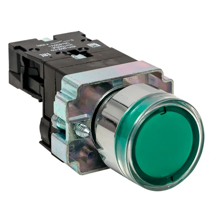Кнопка BA31 с подстветкой 24В зеленая NO EKF PROxima xb2-bw31-24