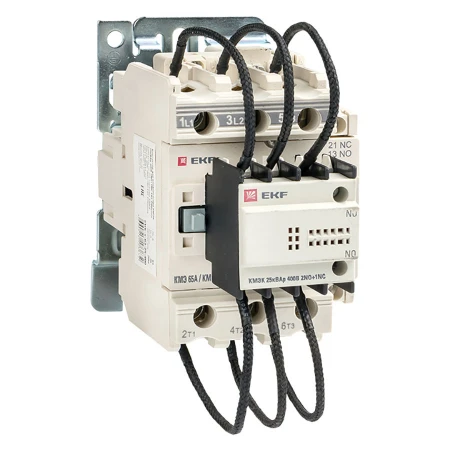 Контактор для конденсатора КМЭК 25квар 400В 2NО+1NC EKF PROxima ctrk-s-63-25-400