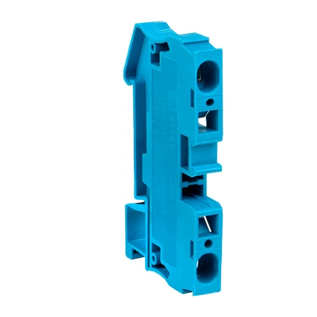 Колодка клеммная пружинная JXB-ST-4 41А синяя EKF PROxima plc-jxb-st-4-blue